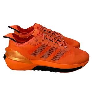 Adidas Avryn Mens Size 9.5 Orange Black Running Sneakers